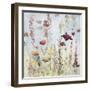 Rain Shower Garden-Lora Gold-Framed Art Print