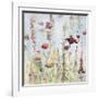 Rain Shower Garden-Lora Gold-Framed Art Print