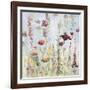 Rain Shower Garden-Lora Gold-Framed Art Print