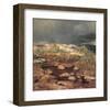 Rain Shower in a Bog in Norway-Eugen Bracht-Framed Art Print