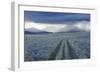 Rain Showers over Sagebrush-Steppe at the Foot of the Sawtooth Mountains-Gerrit Vyn-Framed Photographic Print