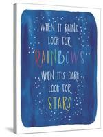 Rain-Stars-Erin Clark-Stretched Canvas