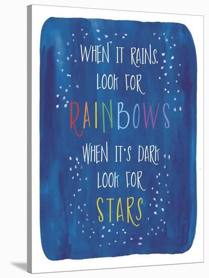 Rain-Stars-Erin Clark-Stretched Canvas