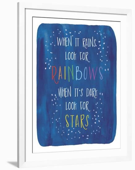 Rain-Stars-Erin Clark-Framed Giclee Print