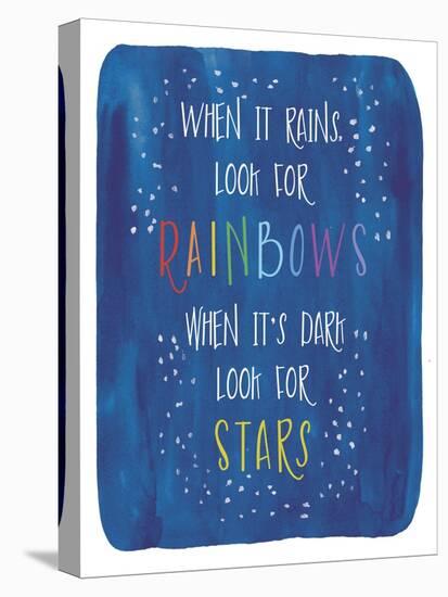 Rain-Stars-Erin Clark-Stretched Canvas