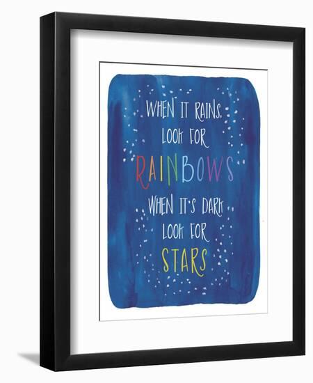 Rain-Stars-Erin Clark-Framed Giclee Print