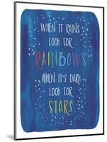 Rain-Stars-Erin Clark-Mounted Giclee Print