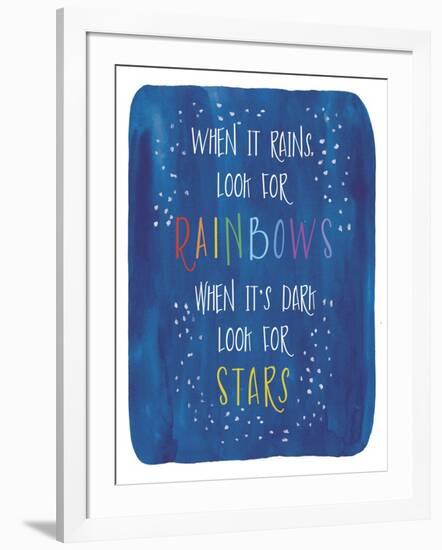 Rain-Stars-Erin Clark-Framed Giclee Print