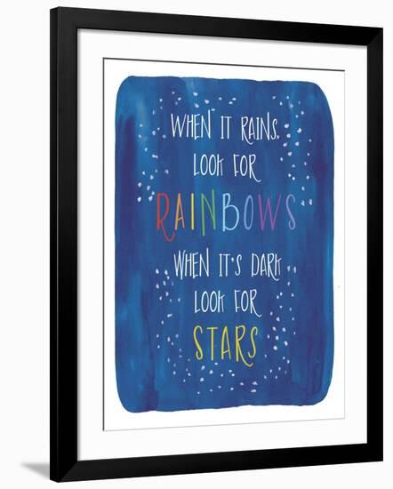Rain-Stars-Erin Clark-Framed Giclee Print