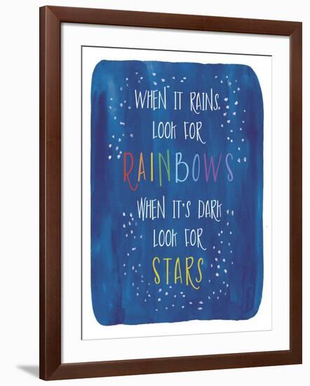 Rain-Stars-Erin Clark-Framed Giclee Print