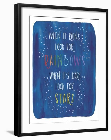 Rain-Stars-Erin Clark-Framed Giclee Print