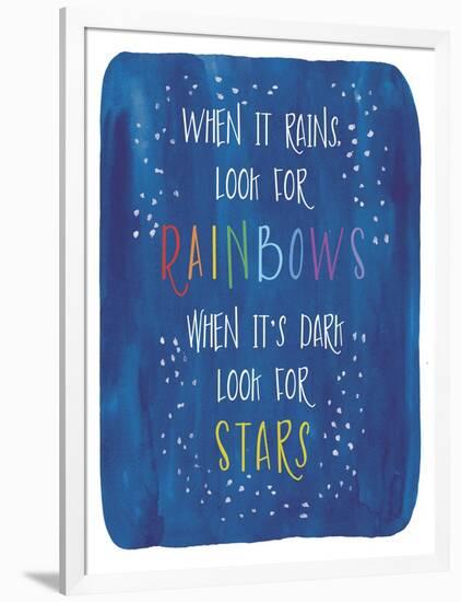 Rain-Stars-Erin Clark-Framed Giclee Print