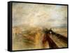 Rain, Steam And Speed "The Great Western Railway" 1844-JMW Turner-Framed Stretched Canvas