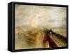 Rain, Steam And Speed "The Great Western Railway" 1844-JMW Turner-Framed Stretched Canvas