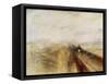 Rain, Steam, and Speed (The Great Western Railway), 1844-J. M. W. Turner-Framed Stretched Canvas