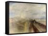 Rain, Steam, and Speed, the Great Western Railway, 1844-JMW Turner-Framed Stretched Canvas