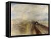 Rain, Steam, and Speed, the Great Western Railway, 1844-JMW Turner-Framed Stretched Canvas