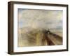 Rain, Steam, and Speed, the Great Western Railway, 1844-JMW Turner-Framed Premium Giclee Print