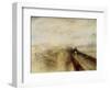 Rain, Steam, and Speed, the Great Western Railway, c.1844-J.M.W. Turner-Framed Giclee Print