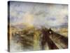 Rain, Steam and Speed - the Great Western Railway, C1844-J. M. W. Turner-Stretched Canvas