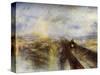 Rain, Steam and Speed - the Great Western Railway, C1844-J. M. W. Turner-Stretched Canvas