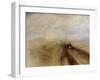 Rain Steam and Speed, the Great Western Railway, Painted Before 1844-J. M. W. Turner-Framed Giclee Print