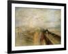 Rain, Steam, and Speed-J. M. W. Turner-Framed Giclee Print