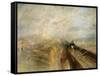 Rain, Steam, and Speed-J. M. W. Turner-Framed Stretched Canvas