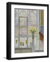 Rain Watching-Timothy Easton-Framed Giclee Print