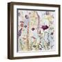 Rain Y Day Garden-Lora Gold-Framed Art Print