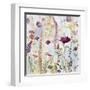 Rain Y Day Garden-Lora Gold-Framed Art Print