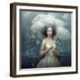 Rain-Sasha-Framed Giclee Print