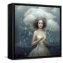 Rain-Sasha-Framed Stretched Canvas