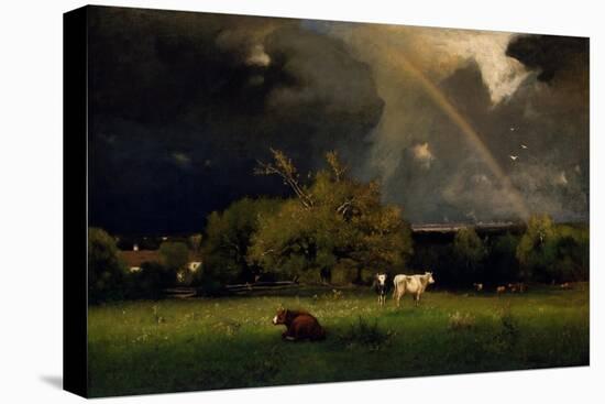 Rainbow, 1878-1879-George Inness-Stretched Canvas