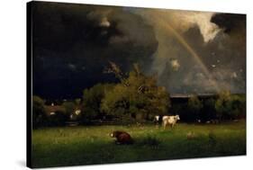 Rainbow, 1878-1879-George Inness-Stretched Canvas