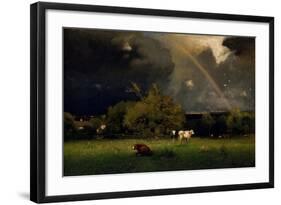 Rainbow, 1878-1879-George Inness-Framed Giclee Print