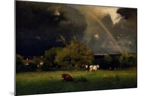 Rainbow, 1878-1879-George Inness-Mounted Giclee Print