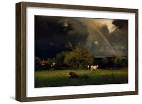 Rainbow, 1878-1879-George Inness-Framed Giclee Print