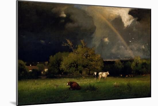 Rainbow, 1878-1879-George Inness-Mounted Giclee Print