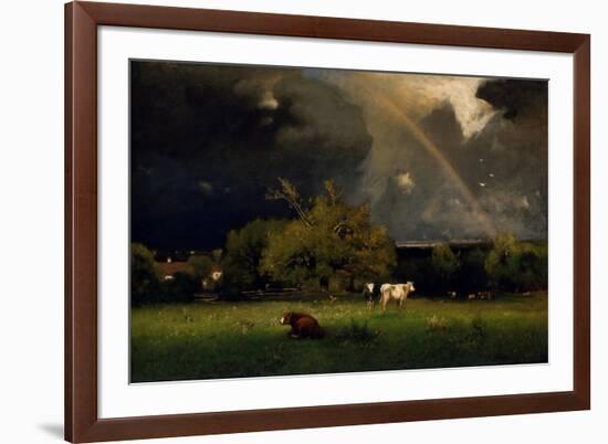 Rainbow, 1878-1879-George Inness-Framed Giclee Print