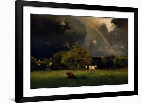 Rainbow, 1878-1879-George Inness-Framed Giclee Print