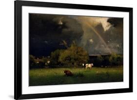 Rainbow, 1878-1879-George Inness-Framed Giclee Print