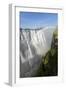 Rainbow above Victoria Falls, Mosi-Oa-Tunya National Park, Zambia-Paul Souders-Framed Photographic Print