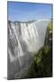 Rainbow above Victoria Falls, Mosi-Oa-Tunya National Park, Zambia-Paul Souders-Mounted Photographic Print