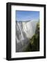 Rainbow above Victoria Falls, Mosi-Oa-Tunya National Park, Zambia-Paul Souders-Framed Photographic Print