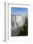 Rainbow above Victoria Falls, Mosi-Oa-Tunya National Park, Zambia-Paul Souders-Framed Photographic Print