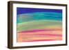 Rainbow Abstract-Kali Wilson-Framed Art Print