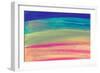 Rainbow Abstract-Kali Wilson-Framed Art Print