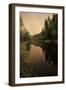 Rainbow after Evening Rain over River Negustyah-Andrey Zvoznikov-Framed Photographic Print