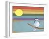 Rainbow And Bird-Tammy Kushnir-Framed Giclee Print